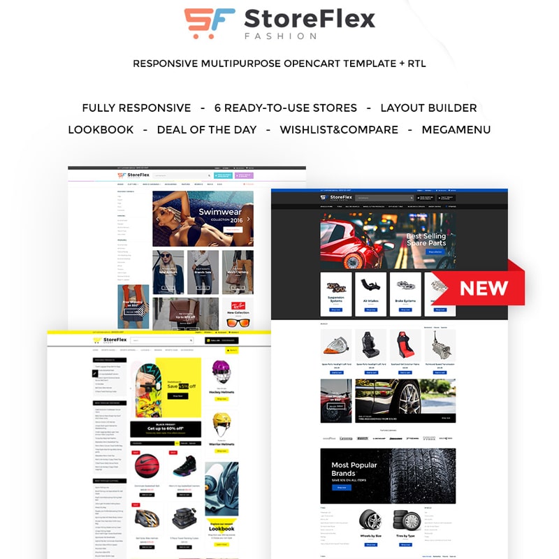 StoreFlex  Website Template