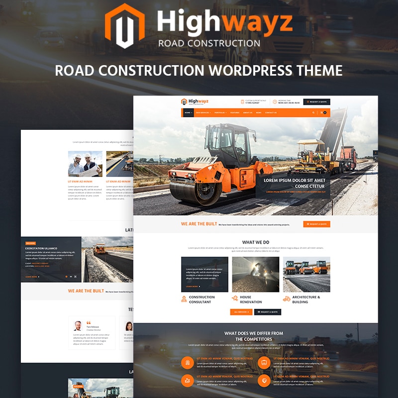 Highwayz Website Template