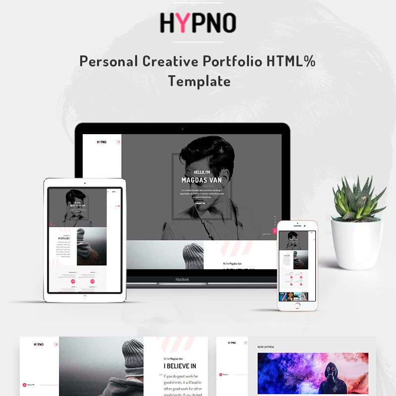 Hypno  Website Template