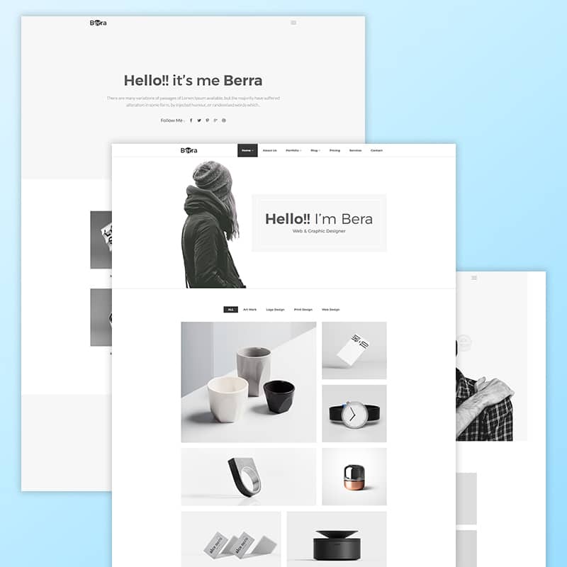 Berra Website Template