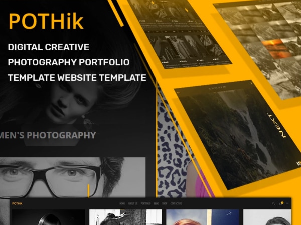 Pothik - Digital Creative Website Template Website Template