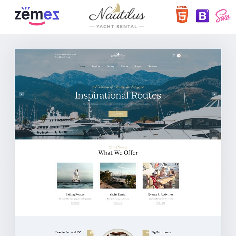 20 HTML5 & Javascript Website Templates 2020 - TemplateMag