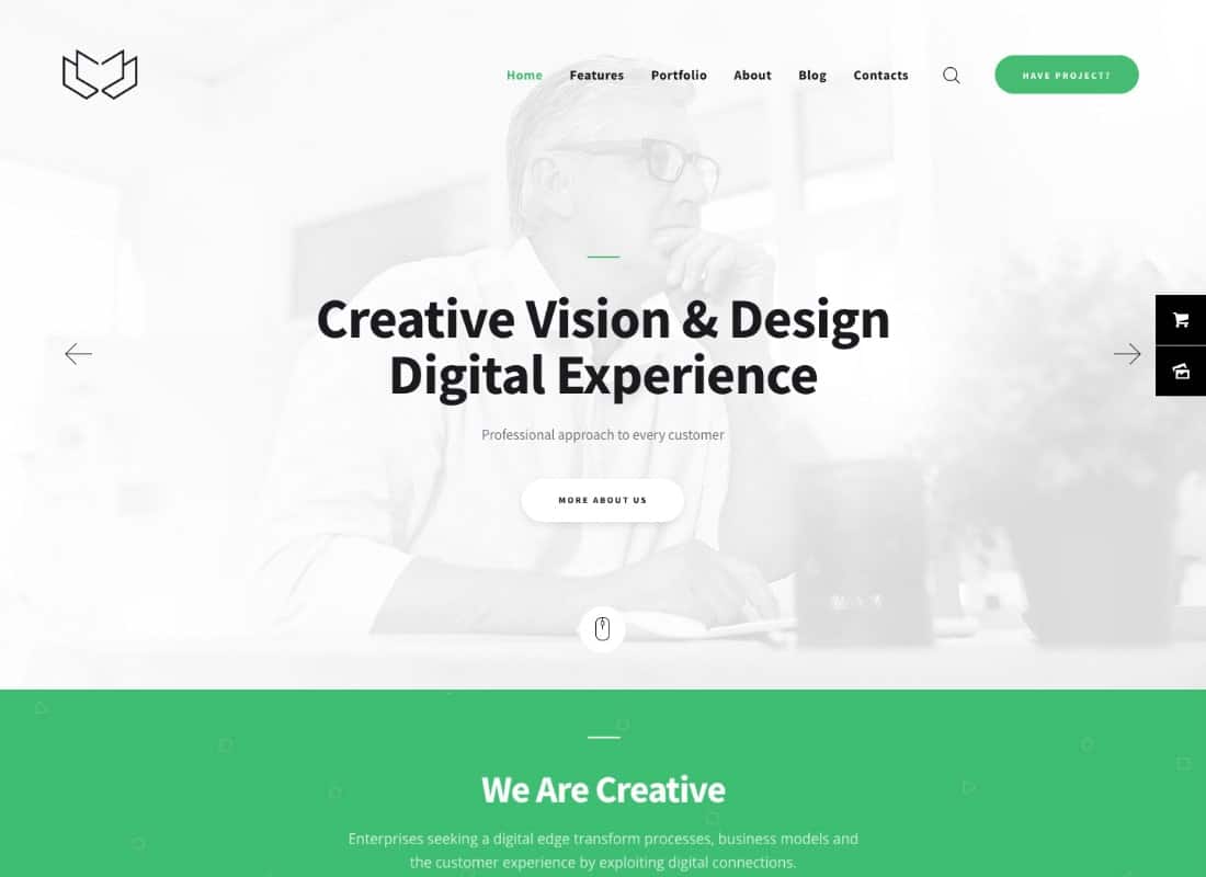 Deviox | A Trendy Multi-Purpose Business WordPress Theme  Website Template