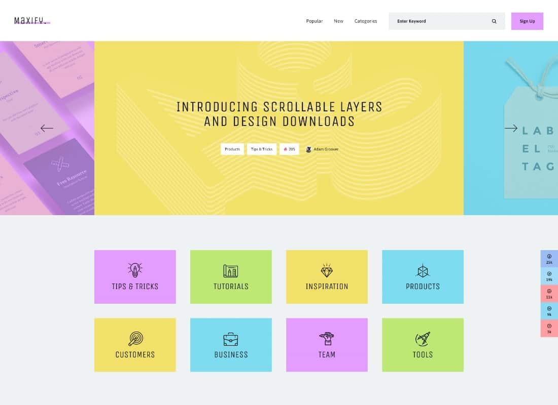 Maxify | Startup & Business News WordPress Blog Theme Website Template