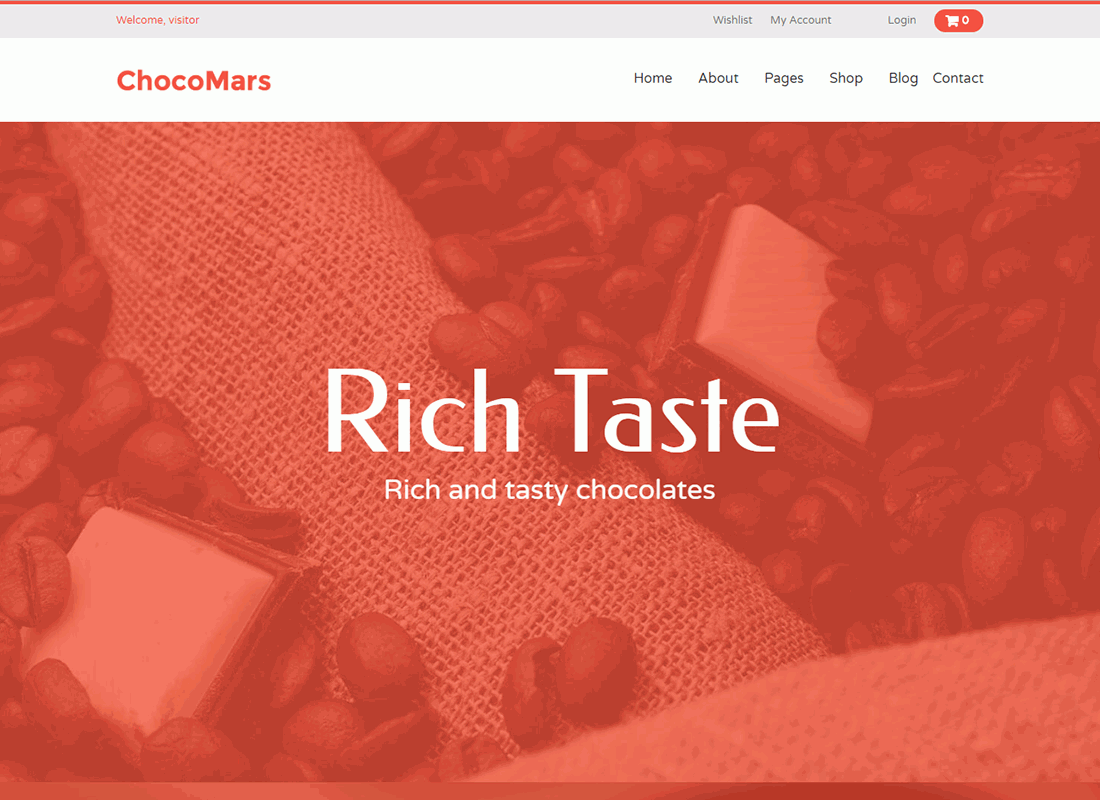 ChocoMars | Multi-Purpose WordPress Theme Website Template