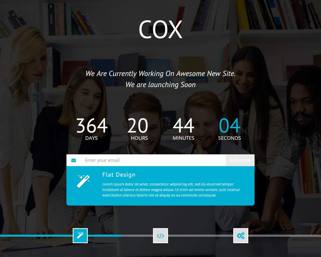 Cox Website Template