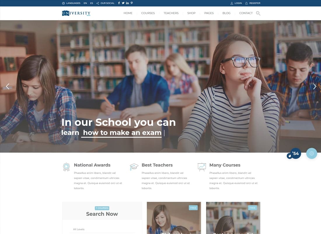 Education Pack - Education Learning Theme WP Website Template