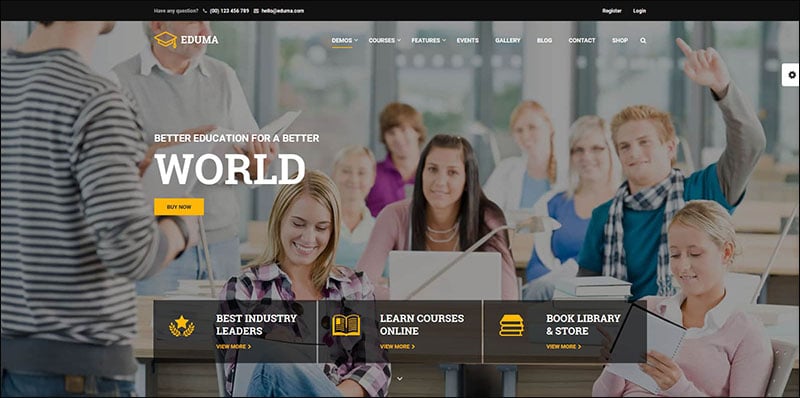 Education WordPress Theme - Education WP Website Template