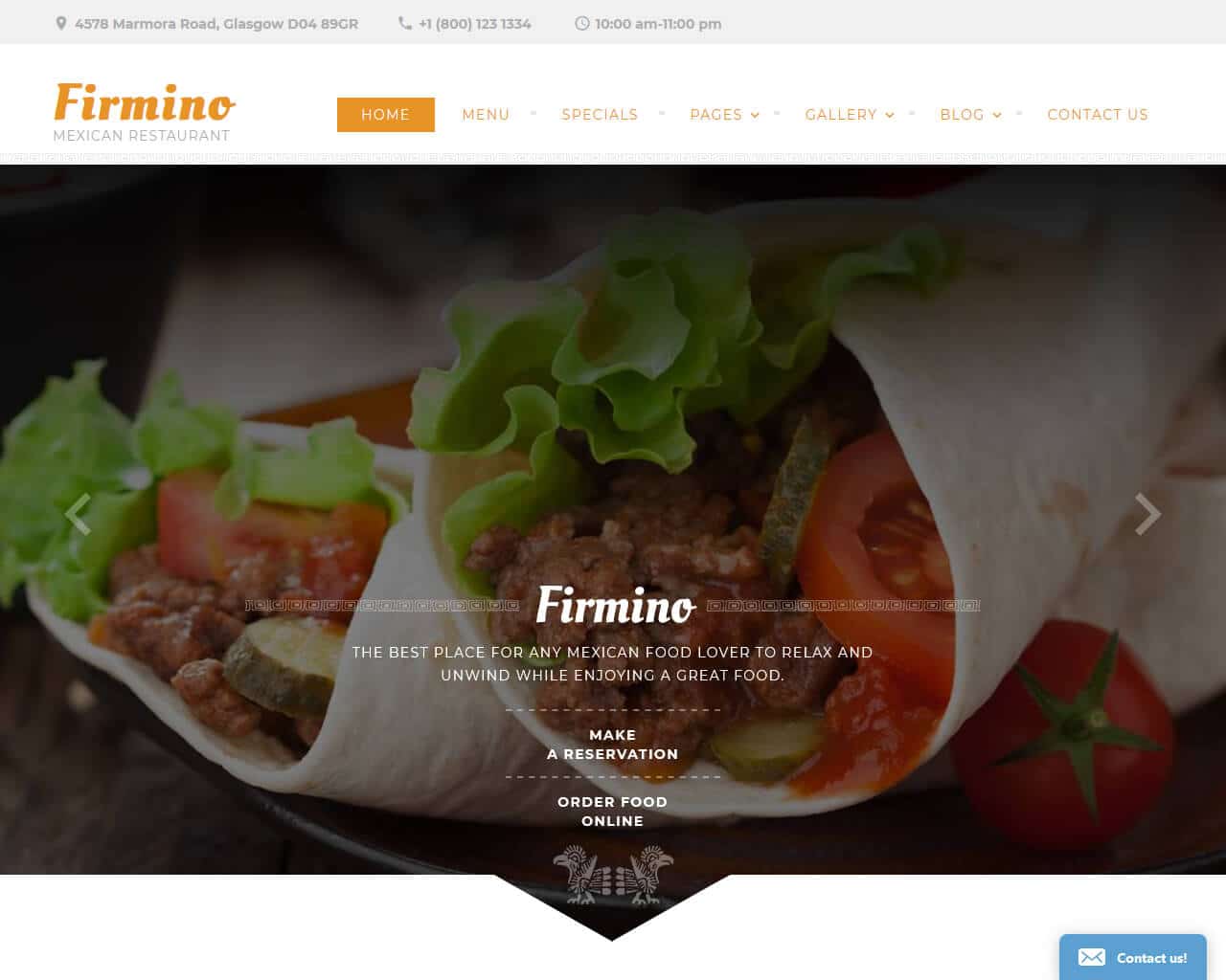 Firmino Website Template