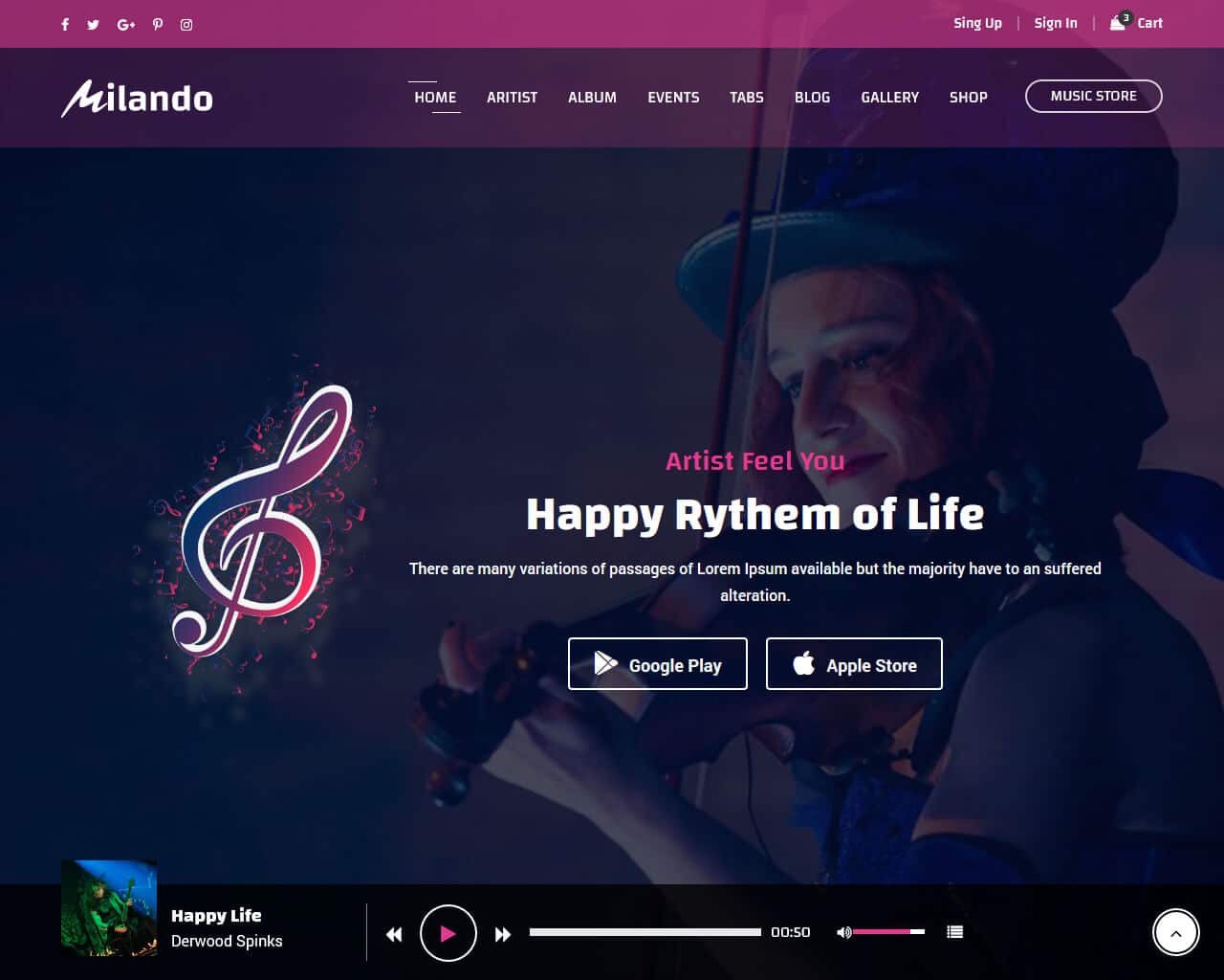 16 Best Music Website Templates for Your Band 2024 TemplateMag