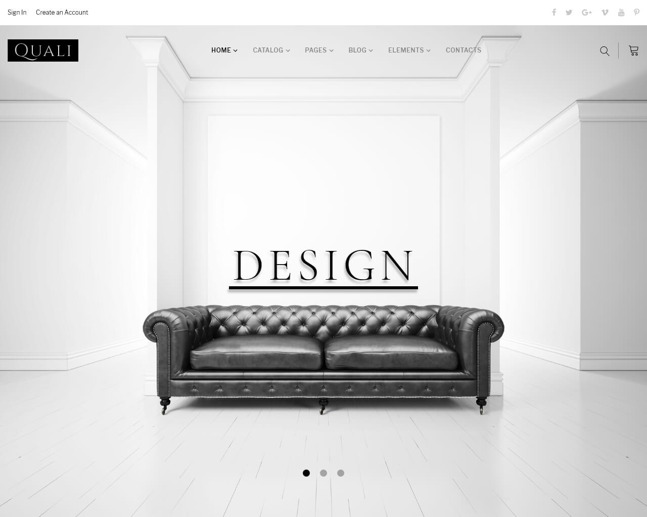 Quali Website Template