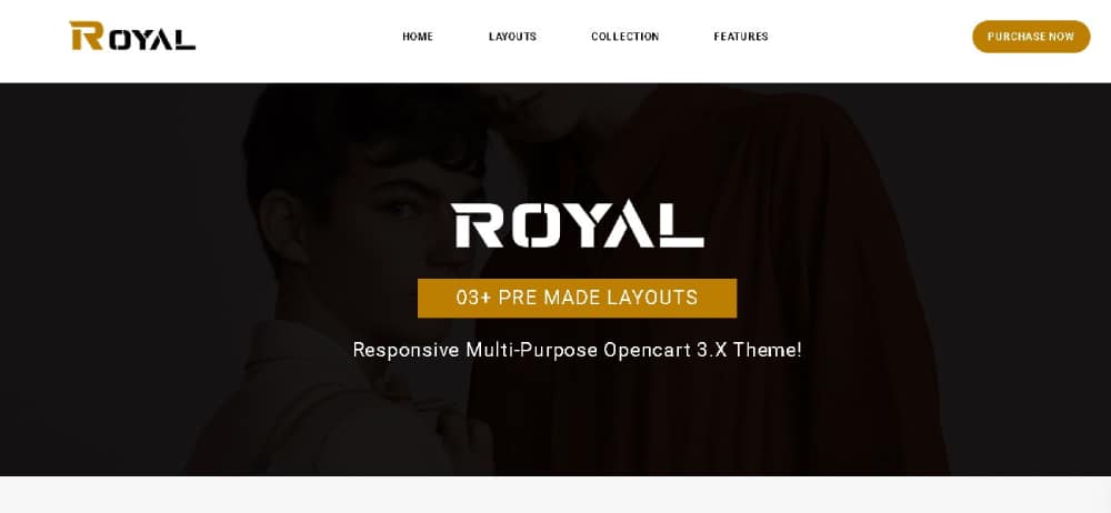 Royal Website Template