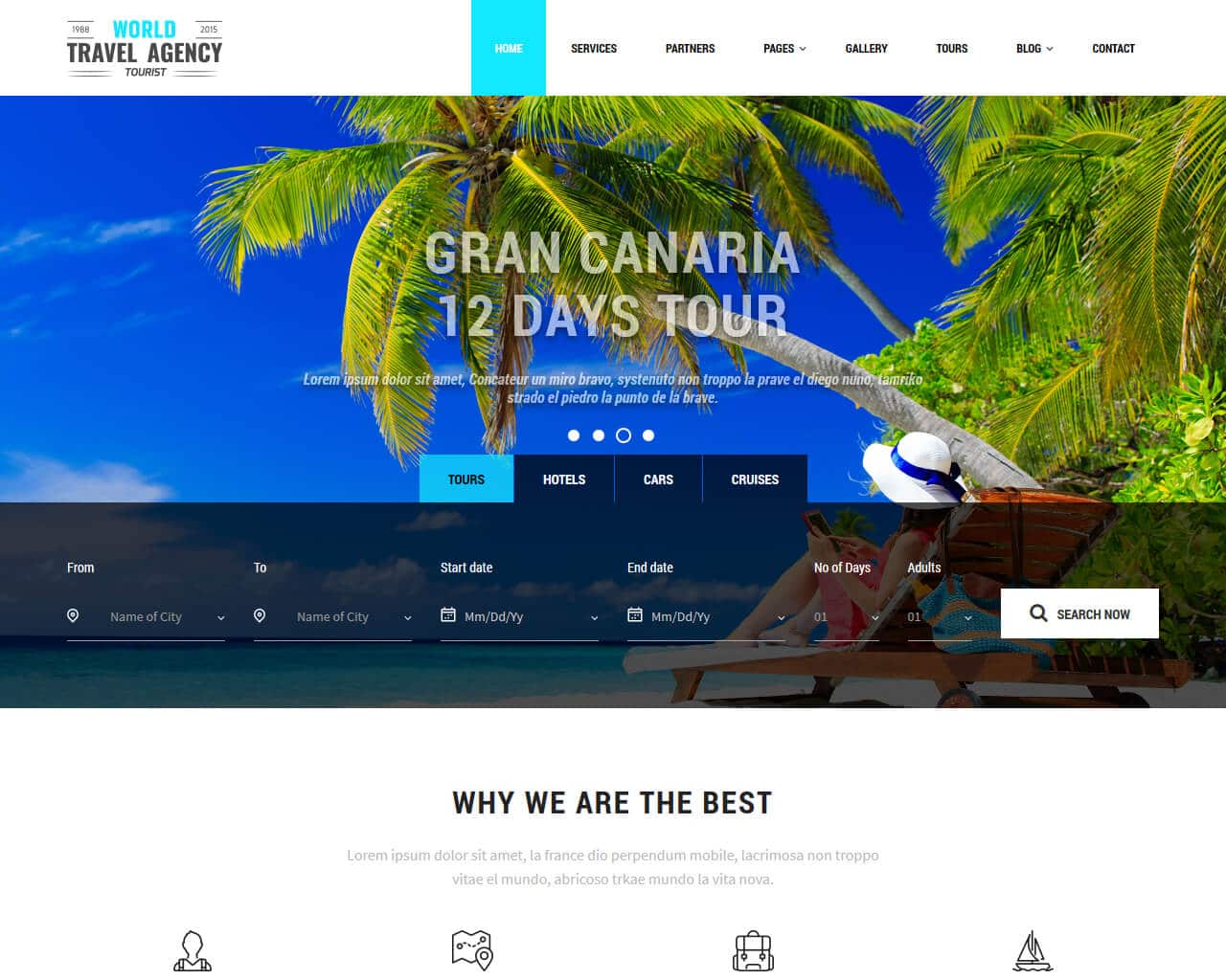 Travel Website Templates & Examples